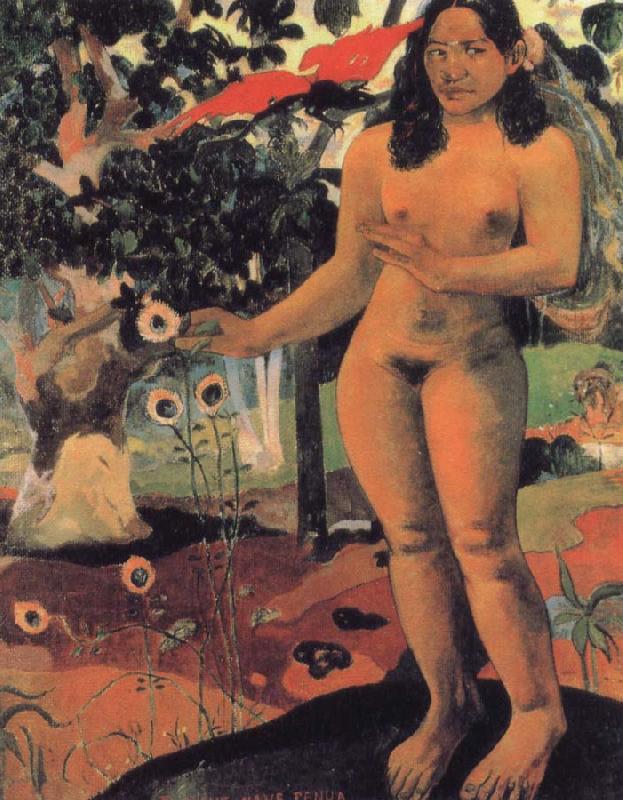 Paul Gauguin tbe delicious eartb Sweden oil painting art